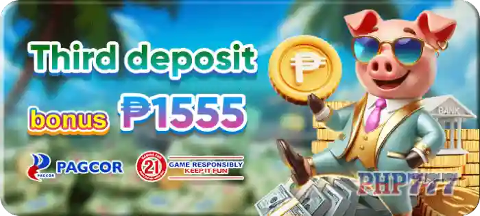 PHP777 3RD DEPOSIT BONUS