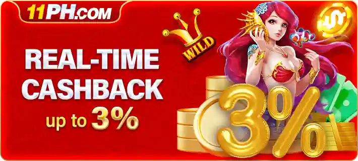 11PH 3% CASHBACK
