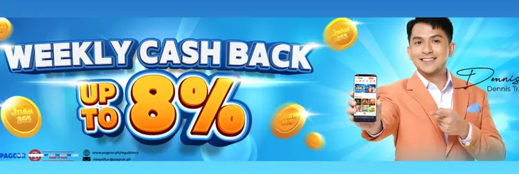 JUAN365 WEEKLY CASHBACK