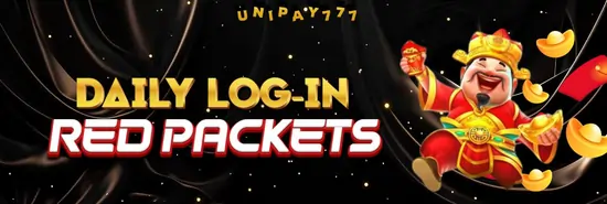 UNIPAY777 RED ANGPAO LOGIN BONUS