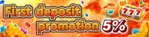 TODOPLAY 5% 1ST DEPOSIT BONUS